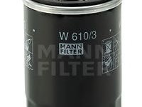 Filtru ulei FIAT 500L - OEM - MANN-FILTER: W610/3|W 610/3 - Cod intern: W02326900 - LIVRARE DIN STOC in 24 ore!!!