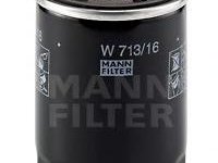 Filtru ulei FIAT CINQUECENTO (170), LANCIA DEDRA (835), LANCIA DELTA Mk II (836) - MANN-FILTER W 713/16