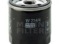 Filtru ulei FIAT FIORINO Caroserie (146) (1988 - 2016) MANN-FILTER W 714/4 piesa NOUA