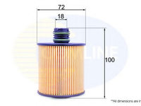 Filtru ulei FIAT FREEMONT (JC_, JF_) (2011 - 2016) COMLINE EOF237
