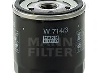 Filtru ulei FIAT PUNTO (176) (1993 - 1999) MANN-FILTER W 714/3