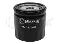 Filtru ulei FORD Focus Mk1 Estate (DNW) (An fabricatie 02.1999 - 11.2004, 75 - 100 CP, Benzina) - OEM - MEYLE ORIGINAL GERMANY: 7143220010|714 322 0010 - LIVRARE DIN STOC in 24 ore!!!