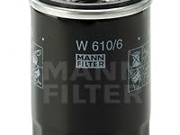 Filtru ulei HONDA ACCORD VIII (CU) (2008 - 2020) MANN-FILTER W 610/6