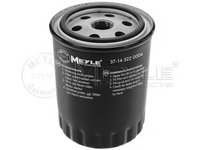 Filtru ulei HYUNDAI EXCEL II (LC), HYUNDAI TRAJET (FO), HYUNDAI AVANTE limuzina (XD) - MEYLE 37-14 322 0004