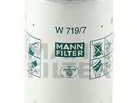 Filtru ulei JAGUAR XJ (NAW, NBW) (1996 - 2003) MANN-FILTER W 719/7 piesa NOUA