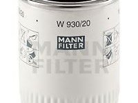 Filtru ulei LAND ROVER DISCOVERY   (LJ, LG) - OEM - MANN-FILTER: W930/20|W 930/20 - Cod intern: W02231007 - LIVRARE DIN STOC in 24 ore!!!