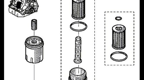 FILTRU ULEI LOGAN./SANDERO. 1.2 16V