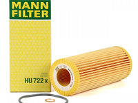 Filtru Ulei Mann Filter Bmw Seria 7 E65, E66, E67 2001-2009 HU722X