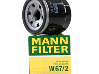 Filtru Ulei Mann Filter Chevrolet Spark 2000-2006 W67/2