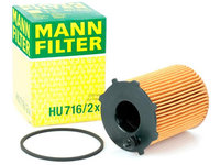 Filtru Ulei Mann Filter Citroen Berlingo 1 2005-2011 HU716/2X