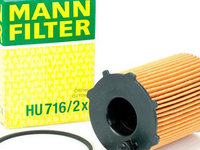 Filtru ulei Mann Filter Citroen C-Elysee 2012→ HU716/2X