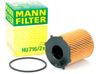 Filtru Ulei Mann Filter Citroen C2 2003-2009 HU716/2X