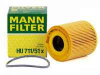 Filtru Ulei Mann Filter Citroen C3 3 2017→ HU711/51X