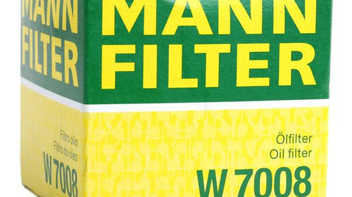 Filtru Ulei Mann Filter Ford Focus 3 2010→ W7008