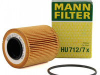Filtru Ulei Mann Filter Lancia Ypsilon 843 2003-2011 HU712/7X