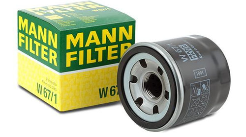 Filtru Ulei Mann Filter Nissan Micra C+C 3 K12 2005 W67/1