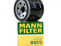 Filtru Ulei Mann Filter Nissan Pixo UA0 2009→ W67/2