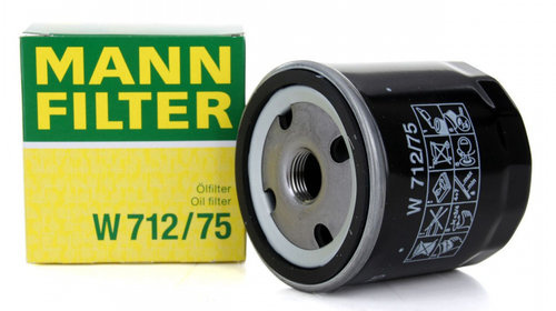 Filtru ulei Mann Filter Opel Corsa C 2000-2009 W712/75