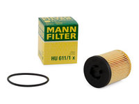 Filtru Ulei Mann Filter Opel Vectra B 1995-2003 HU611/1X