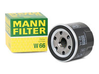 Filtru Ulei Mann Filter Renault Symbol 2 2008-2014 W66