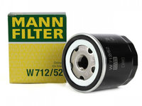 Filtru Ulei Mann Filter Volkswagen Polo 6R 2009→ W712/52