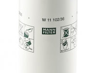 Filtru ulei MANN-FILTER W 11 102/36