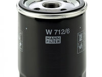 Filtru ulei MANN-FILTER W 712/6