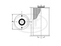 Filtru ulei MERCEDES-BENZ LP SCT GERMANY SH407