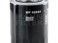 Filtru ulei MITSUBISHI SHOGUN SPORT VAN (K90) (1999 - 2008) MANN-FILTER WP 928/81