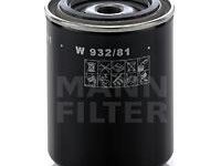 Filtru ulei NISSAN CABSTAR, NISSAN LAUREL (JC32), NISSAN LAUREL (HLC230) - MANN-FILTER W 932/81