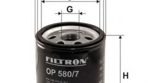 Filtru ulei OP580 7 FILTRON pentru Rover Stre
