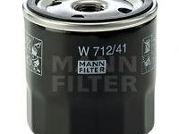 Filtru ulei OPEL ASTRA G Combi (F35) (1998 - 2009) MANN-FILTER W 712/41 piesa NOUA