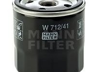 Filtru ulei OPEL ASTRA G hatchback (F48_, F08_) - OEM - MANN-FILTER: W712/41|W 712/41 - Cod intern: W02326907 - LIVRARE DIN STOC in 24 ore!!!