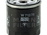 Filtru ulei OPEL ASTRA H (L48) (2004 - 2020) MANN-FILTER W 712/75