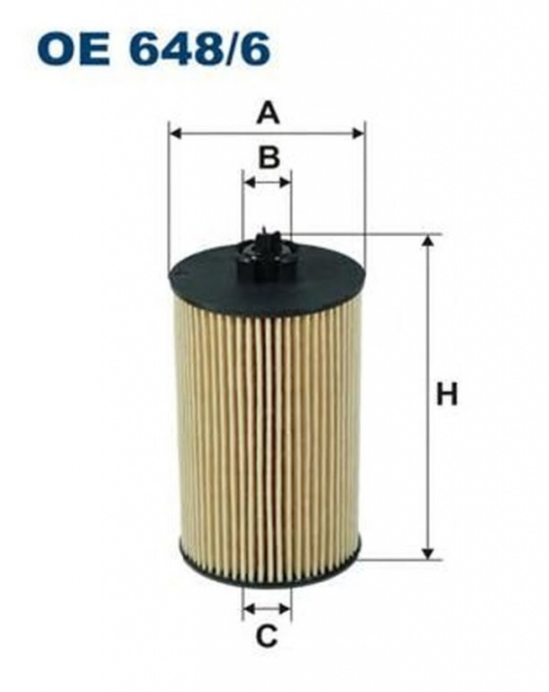 Filtru ulei OPEL CORSA C caroserie F08 W5L FILTRON OE6486