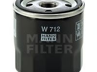 Filtru ulei OPEL FRONTERA A (5_MWL4) (1992 - 1998) MANN-FILTER W 712