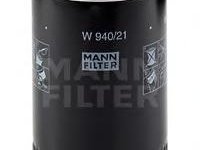 Filtru ulei OPEL REKORD D combi, OPEL REKORD D, OPEL REKORD E combi (61_, 66_, 67_) - MANN-FILTER W 940/21