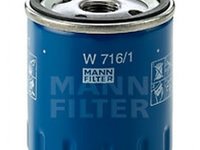 Filtru ulei PEUGEOT 407 6D MANN W7161