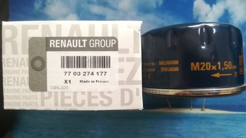 Filtru ulei RENAULT 1.4 Turbo (B/C375) kw (105 cp)