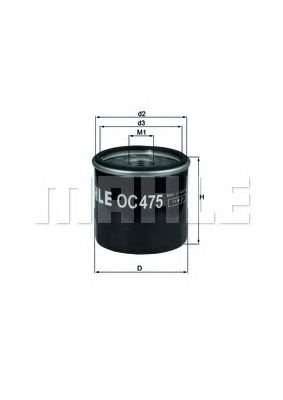 Filtru ulei RENAULT CLIO II (BB0/1/2, CB0/1/2) (19