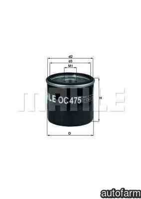 Filtru ulei RENAULT CLIO II (BB0/1/2_, CB0/1/2_) K