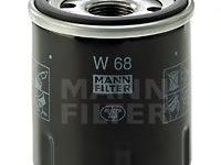 Filtru ulei RENAULT CLIO Mk II (BB0/1/2_, CB0/1/2_) - OEM - MANN-FILTER: W68|W 68 - Cod intern: W02123556 - LIVRARE DIN STOC in 24 ore!!!