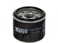 Filtru ulei RENAULT TWINGO I (C06_), RENAULT KANGOO (KC0/1_), RENAULT CLIO Mk II (BB0/1/2_, CB0/1/2_) - HENGST FILTER H97W12