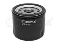 Filtru ulei RENAULT TWINGO I (C06_), RENAULT KANGOO (KC0/1_), RENAULT CLIO Mk II (BB0/1/2_, CB0/1/2_) - MEYLE 16-14 322 0008