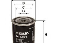 Filtru ulei SEAT CORDOBA (6K1, 6K2) (1993 - 1999) FILTRON OP525/3