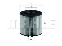 Filtru ulei SKODA FABIA (2006 - 2014) MAHLE ORIGINAL OX 341D