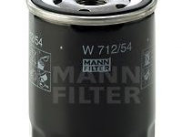 Filtru ulei SKODA FABIA Praktik (2001 - 2007) MANN-FILTER W 712/54