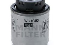 Filtru ulei SKODA SUPERB II (3T4) (2008 - 2015) MANN-FILTER W 712/93 piesa NOUA