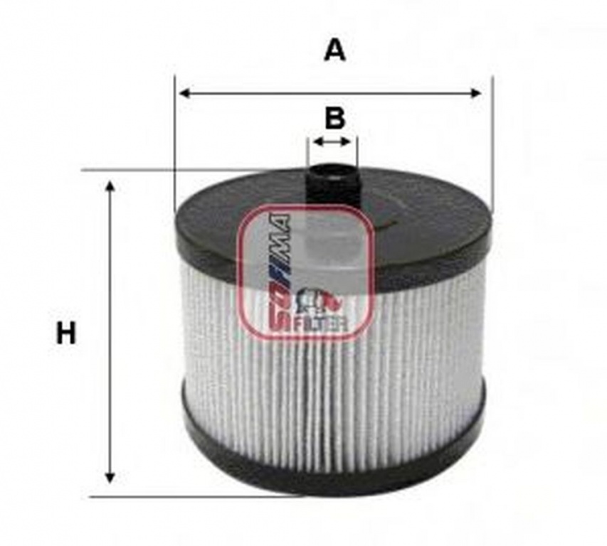 Filtru ulei SMART FORFOUR hatchback 453 SOFIMA S5145PE