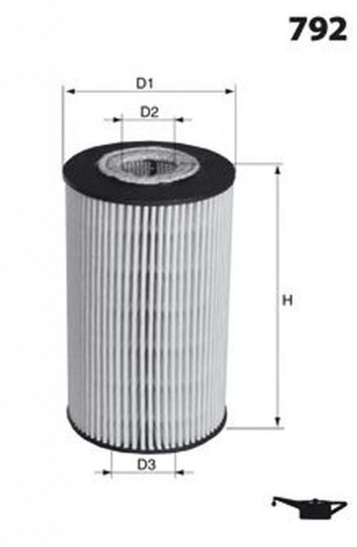 Filtru ulei SSANGYONG KORANDO LUCAS FILTERS LFOE213